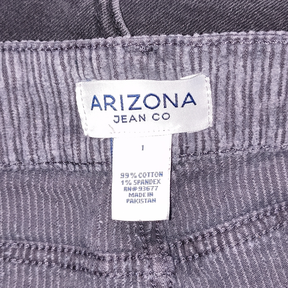 Arizona Jean Company Charcoal Button-Front Mini Skirt - Picture 4 of 4